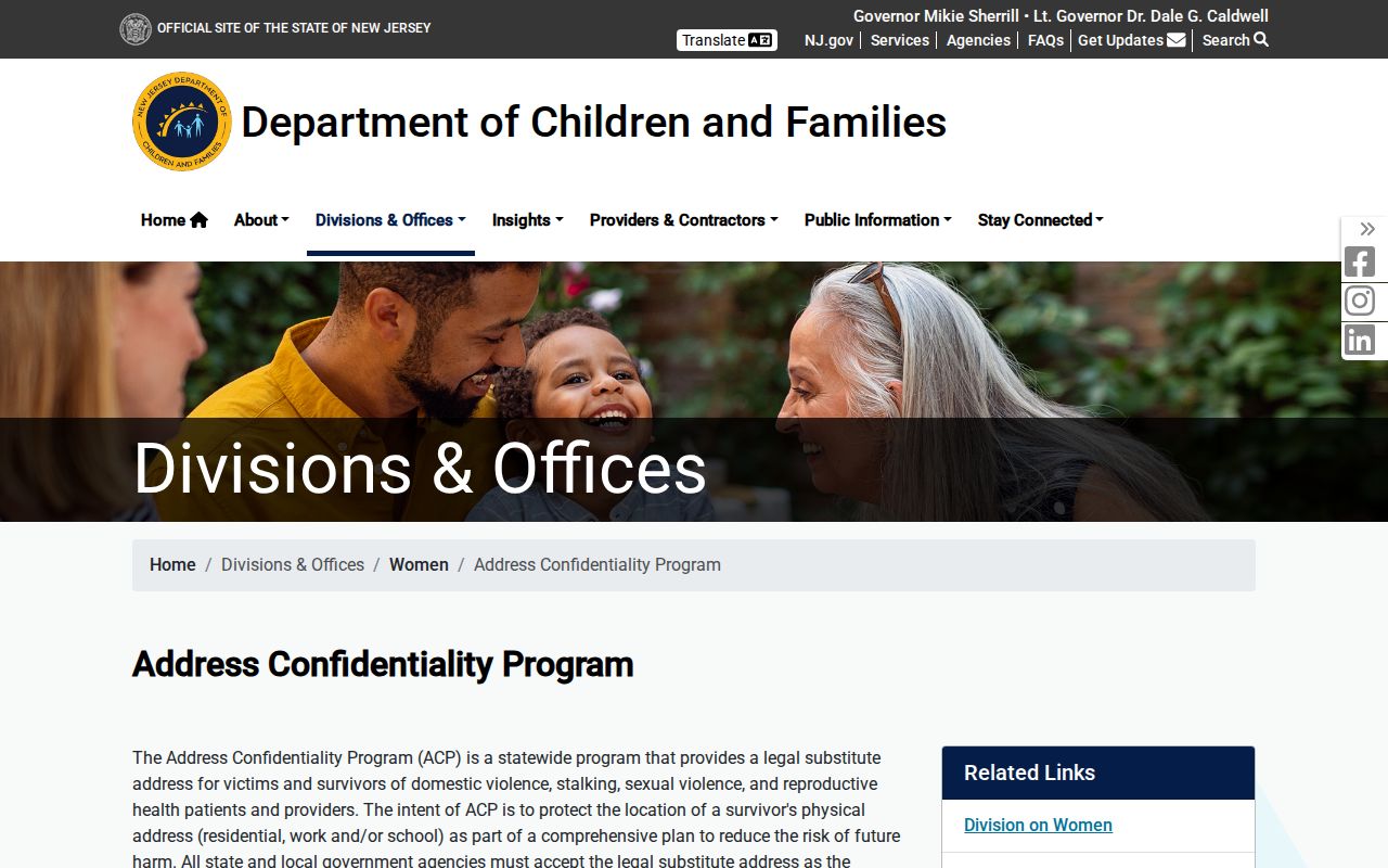Montville residents directory address confidentiality program