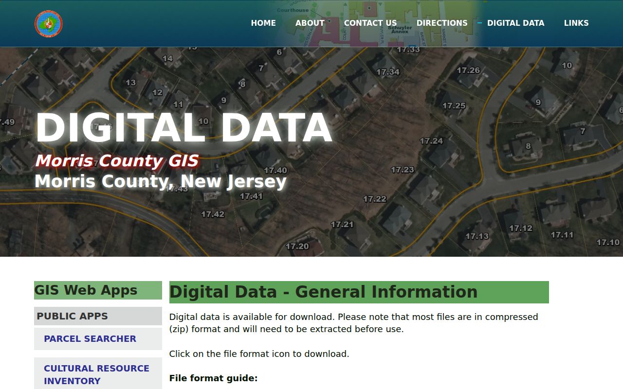 Montville neighbors Morris County GIS layer inventory